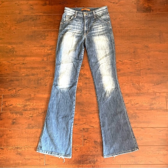 JOE’S JEANS Collector’s Edition The Wasteland Flare High Rise Laney Size 25 - Picture 2 of 13